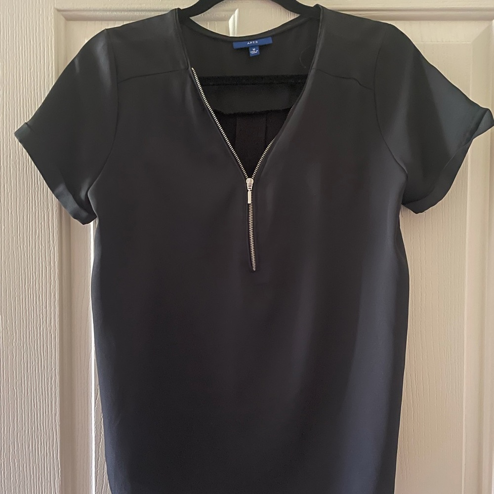 Apt 9 zip up shirt